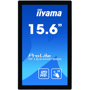 ProLite TF1634MC-B8X 39.5cm (15.6") Display 1920x1080 Pixel 450 cd/m² 700:1 25 ms Schwarz