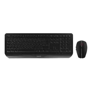 GENTIX DESKTOP Tastatur/Maus Set Wireless Schwarz Layout DE GENTIX DESKTOP Tastatur/Maus Set Wireless Schwarz Layout DE