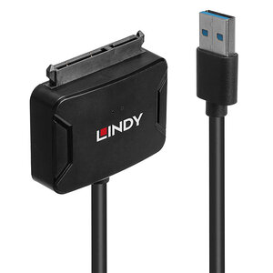 Lindy USB 3.0 to SATA converter black