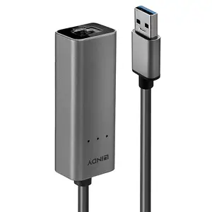 USB 3.0 auf 2.5G Ethernet Konverter Schwarz USB 3.0 auf 2.5G Ethernet Konverter Schwarz