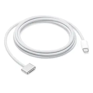 USB-C Kabel USB-C/Magsafe Stecker/Stecker Weiß 2m USB-C Kabel USB-C/Magsafe Stecker/Stecker Weiß 2m