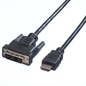 Monitorkabel DVI/HDMI Stecker/Stecker Schwarz 1,5m Monitorkabel DVI/HDMI Stecker/Stecker Schwarz 1,5m