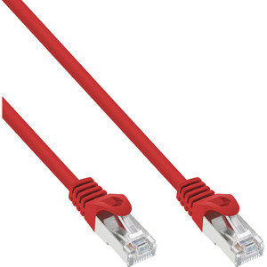 Patch Cable RJ-45 SF/UTP Cat5e Red 1 m