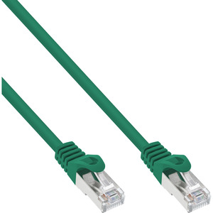 Patch Cable RJ-45 SF/UTP Cat5e Green 1 m