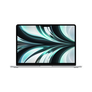 Macbook Air Apple M2 Chip mit 8-Core CPU 10-Core GPU 16 GB RAM 256 GB SSD 34,5cm (13,6") Retina 30W USB-C Power Adapter silber