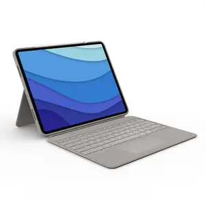 Combo Touch für iPad Pro 12,9" (5. Gen.) Deutsch Sand, Combo Touch für iPad Pro 12,9" (5. Gen.) Deutsch Sand,