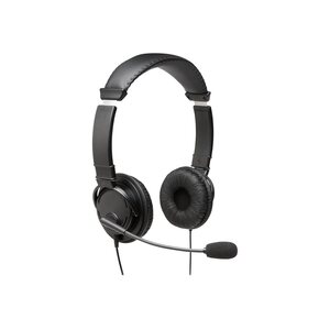 USB Hi-Fi Headsets Binaural Schwarz