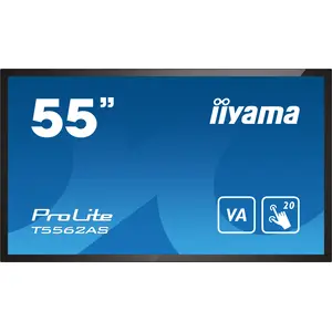 ProLite T5562AS-B1 140cm (55") Digital Signage 3840x2160 Pixel 5000:1 500cd/m² 8ms ProLite T5562AS-B1 140cm (55") Digital Signage 3840x2160 Pixel 5000:1 500cd/m² 8ms