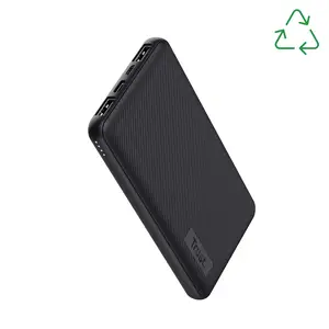 Primo Ultra-thin Powerbank 10000 mAh 37 Wh 15 Watt 3 A Fast Charge (2 x USB, 24 pin USB-C) Primo Ultra-thin Powerbank 10000 mAh 37 Wh 15 Watt 3 A Fast Charge (2 x USB, 24 pin USB-C)