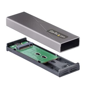 USB-C/A M.2 Externes Gehäuse für NVMe und SATA M.2  M/B+M key werkzeuglos