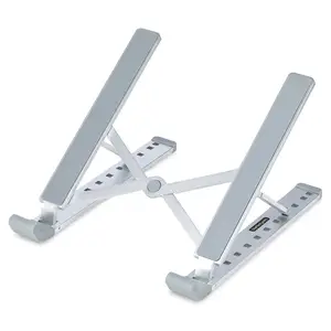 Faltbarer Laptop Ständer, Tragbarer Laptopständer, Aluminium Laptophalterun Faltbarer Laptop Ständer, Tragbarer Laptopständer, Aluminium Laptophalterun