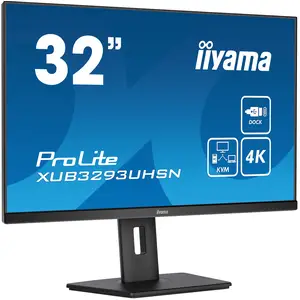 Prolite 31.5" (80 cm) Desktop-Monitor mit IPS-Panel-Technologie, einem KVM-Switch, USB-C-Dock und RJ45 (LAN) Anschluss Prolite 31.5" (80 cm) Desktop-Monitor mit IPS-Panel-Technologie, einem KVM-Switch, USB-C-Dock und RJ45 (LAN) Anschluss