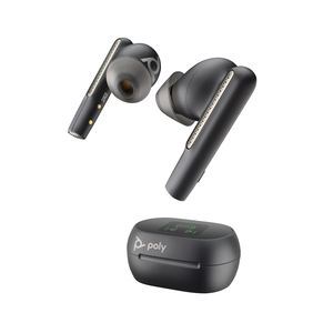 Voyager Free 60+ True Wireless-Kopfhörer mit Mikrofon In-Ear Carbon Black