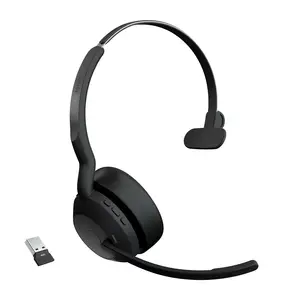 Evolve2 55 UC Mono Headset On-Ear Bluetooth USB-A Schwarz Evolve2 55 UC Mono Headset On-Ear Bluetooth USB-A Schwarz