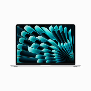 MacBook Air Apple M2 8-Core 10-Core GPU Deutsch 8GB RAM 256GB SSD 38,9 cm (15,3") Silber
