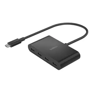 CONNECT USB-C auf 4-Port USB-C Hub AVC018btBK CONNECT USB-C auf 4-Port USB-C Hub AVC018btBK