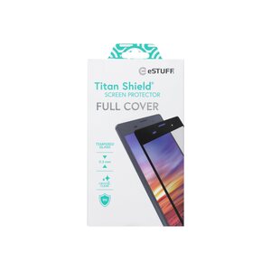 Titan Shield Bildschirmschutz für Samsung Galaxy S22 Ultra Rahmenfarbe schwarz