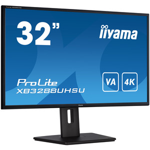 ProLite XB3288UHSU-B5 LED Monitor 81,3cm (32") 3840x2160 Pixel 3000:1 300 cd/m² 3ms Schwarz