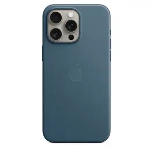 Feingewebe Case iPhone 15 Pro Max mit MagSafe pazifikblau Feingewebe Case iPhone 15 Pro Max mit MagSafe pazifikblau