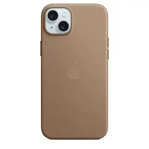 Feingewebe Case iPhone 15 Plus mit MagSafe taupe Feingewebe Case iPhone 15 Plus mit MagSafe taupe