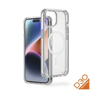 Handyhülle MagCase "Extreme Protect" für Apple iPhone 15 Plus, durchsichtig Handyhülle MagCase "Extreme Protect" für Apple iPhone 15 Plus, durchsichtig
