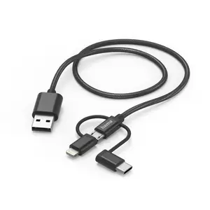 00201536 USB Kabel 1,5 m USB 2.0 USB A USB C Schwarz 00201536 USB Kabel 1,5 m USB 2.0 USB A USB C Schwarz
