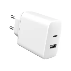 INFINITE Netzteil 32 Watt 3 A Apple Fast Charge PD 3.0 QC 3.0 2 Ausgabeanschlussstellen (USB Typ A, 24 pin USB-C) Weiß INFINITE Netzteil 32 Watt 3 A Apple Fast Charge PD 3.0 QC 3.0 2 Ausgabeanschlussstellen (USB Typ A, 24 pin USB-C) Weiß