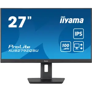 ProLite XUB2792QSU-B6 LED-Monitor 68,5cm 27" 2560x1440 WQHD 100 Hz IPS 250 cd/m² 1300:1 0,4 ms HDMI DisplayPort Lautsprecher mattschwarz Pivot ProLite XUB2792QSU-B6 LED-Monitor 68,5cm 27" 2560x1440 WQHD 100 Hz IPS 250 cd/m² 1300:1 0,4 ms HDMI DisplayPort Lautsprecher mattschwarz Pivot
