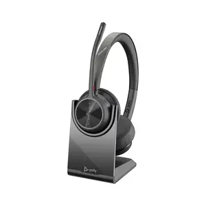Poly Voyager 4320-M Headset On-Ear Bluetooth kabellos Adapter USB-A via Bluetooth Schwarz Poly Voyager 4320-M Headset On-Ear Bluetooth kabellos Adapter USB-A via Bluetooth Schwarz