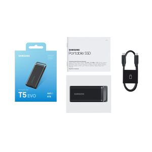 T5 EVO 8 TB USB 3.2 Gen 1 (5Gbps) (bis zu 460 MB/s / 460 MB/s) Portable Solid State Drive (PSSD) (MU-PH8T0S/EU)