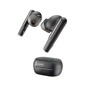 Poly Voyager Free 60 True Wireless-Kopfhörer mit Mikrofon im Ohr Bluetooth aktive Rauschunterdrückung Carbon Black Poly Voyager Free 60 True Wireless-Kopfhörer mit Mikrofon im Ohr Bluetooth aktive Rauschunterdrückung Carbon Black