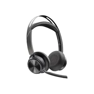 Poly Voyager Focus 2 UC Kopfhörer Verkabelt & Kabellos Kopfband Büro/Callcenter USB Typ-A Bluetooth Schwarz Poly Voyager Focus 2 UC Kopfhörer Verkabelt & Kabellos Kopfband Büro/Callcenter USB Typ-A Bluetooth Schwarz