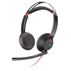 Poly Blackwire 5220 Headset 3,5 mm Stecker USB-A Schwarz Poly Blackwire 5220 Headset 3,5 mm Stecker USB-A Schwarz