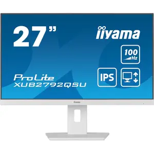 ProLite XUB2792QSU-W6 LED-Monitor 68,6cm 27" 2560x1440 QHD 100 Hz IPS 250 cd/m² 1300:1 0.4 ms HDMI DisplayPort Lautsprecher weiß Matte Pivot ProLite XUB2792QSU-W6 LED-Monitor 68,6cm 27" 2560x1440 QHD 100 Hz IPS 250 cd/m² 1300:1 0.4 ms HDMI DisplayPort Lautsprecher weiß Matte Pivot