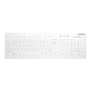 Tastatur C8112 Active Key MTA Layout Deutsch kabellos vollversiegelt Weiß