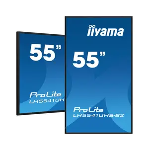 ProLite LH5541UHS-B2 139 cm 54,6" LCD-Display mit LED-Hintergrundbeleuchtung Digital Signage 4K UHD (2160p) 3840x2160 16:9 1200:1 500 cd/m² 8 ms Schwarz glänzend ProLite LH5541UHS-B2 139 cm 54,6" LCD-Display mit LED-Hintergrundbeleuchtung Digital Signage 4K UHD (2160p) 3840x2160 16:9 1200:1 500 cd/m² 8 ms Schwarz glänzend