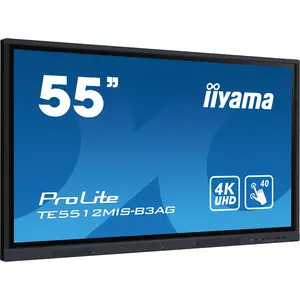 ProLite TE5512MIS-B3AG 138,8cm 54,6" LCD-Display mit LED-Hintergrundbeleuchtung interaktive Digital Signage mit Touchscreen (Multi-Touch) optionaler Slot-in-PC 4K UHD (2160p) 3840x2160 16:9 1200:1 400 cd ProLite TE5512MIS-B3AG 138,8cm 54,6" LCD-Display mit LED-Hintergrundbeleuchtung interaktive Digital Signage mit Touchscreen (Multi-Touch) optionaler Slot-in-PC 4K UHD (2160p) 3840x2160 16:9 1200:1 400 cd
