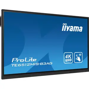 ProLite TE6512MIS-B3AG 163,9 cm 64,5" LCD-Display mit LED-Hintergrundbeleuchtung interaktive Digital Signage mit Touchscreen (Multi-Touch) / optionaler Slot-in-PC 4K UHD (2160p) 3840x2160 16:9 1200:1 40 ProLite TE6512MIS-B3AG 163,9 cm 64,5" LCD-Display mit LED-Hintergrundbeleuchtung interaktive Digital Signage mit Touchscreen (Multi-Touch) / optionaler Slot-in-PC 4K UHD (2160p) 3840x2160 16:9 1200:1 40