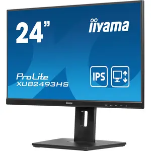 ProLite XUB2493HS-B6 60,5cm 23,8" 1920x1080 FHD 100 Hz IPS 250 cd/m² 1300:1 0.5 ms HDMI DisplayPort Lautsprecher Schwarz Matte Pivot ProLite XUB2493HS-B6 60,5cm 23,8" 1920x1080 FHD 100 Hz IPS 250 cd/m² 1300:1 0.5 ms HDMI DisplayPort Lautsprecher Schwarz Matte Pivot
