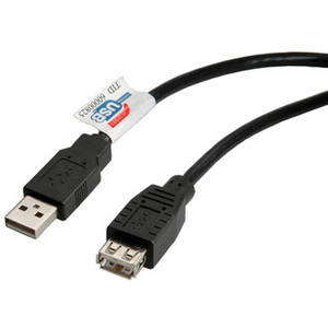 USB2.0 Verlängerungskabel Stecker A/Buchse A 0,8m