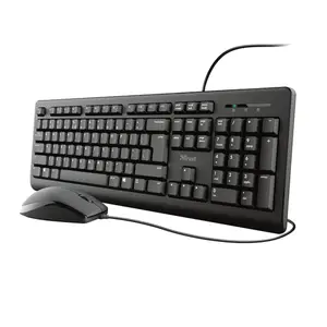 Primo Tastatur/Maus Set USB Layout Deutsch Schwarz Primo Tastatur/Maus Set USB Layout Deutsch Schwarz