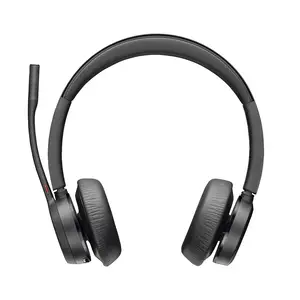 Poly Voyager 4320 UC Kopfhörer mit USB Typ-A Bluetooth Ladestation Schwarz Poly Voyager 4320 UC Kopfhörer mit USB Typ-A Bluetooth Ladestation Schwarz