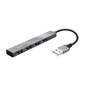 Halyx USB 2.0 Hub 480 Mbit/s Aluminium Halyx USB 2.0 Hub 480 Mbit/s Aluminium