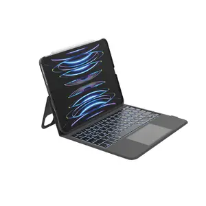 Everyday Tastatur und Schutzhülle mit Halterung mit Touchpad hinterleuchtet kabellos Bluetooth für Apple 10.9-inch iPad Air Wi-Fi Wi-Fi + Cellular 11-inch iPad Pro Wi-Fi Wi-Fi + Cellular Schwarz Everyday Tastatur und Schutzhülle mit Halterung mit Touchpad hinterleuchtet kabellos Bluetooth für Apple 10.9-inch iPad Air Wi-Fi Wi-Fi + Cellular 11-inch iPad Pro Wi-Fi Wi-Fi + Cellular Schwarz