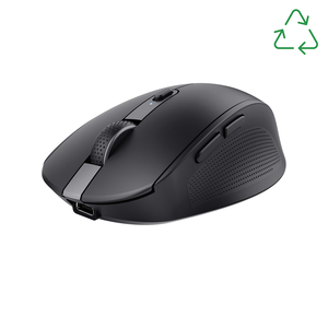 Ozaa Compact Multi-Device Wireless Mouse Schwarz