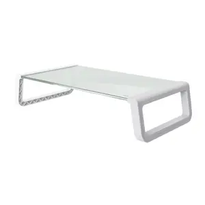 Monta Tempered glass monitor stand Weiß Monta Tempered glass monitor stand Weiß