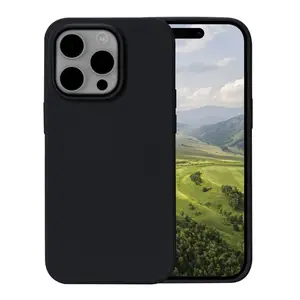Nuuk Tasche für iPhone 15 Pro Schwarz Nuuk Tasche für iPhone 15 Pro Schwarz