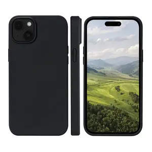 Nuuk Tasche für iPhone 15 Plus Schwarz Nuuk Tasche für iPhone 15 Plus Schwarz