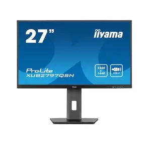 PROLITE XUB2797QSN-B1 68,5cm 27" WQHD 2560x1440 100Hz 250 cd/m² 1300:1 1ms DisplayPort mattschwarz Pivot PROLITE XUB2797QSN-B1 68,5cm 27" WQHD 2560x1440 100Hz 250 cd/m² 1300:1 1ms DisplayPort mattschwarz Pivot