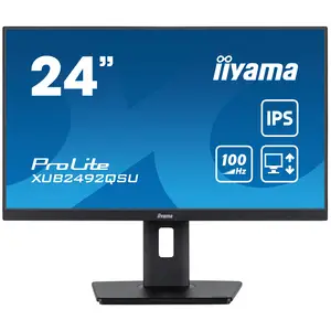 ProLite XUB2492QSU-B1 LED-Monitor 60,5 cm 23,8" 2560x1440 100 Hz IPS 300 cd/m² 1000:1 0,5 ms HDMI DisplayPort Lautsprecher Schwarz Matte Pivot ProLite XUB2492QSU-B1 LED-Monitor 60,5 cm 23,8" 2560x1440 100 Hz IPS 300 cd/m² 1000:1 0,5 ms HDMI DisplayPort Lautsprecher Schwarz Matte Pivot